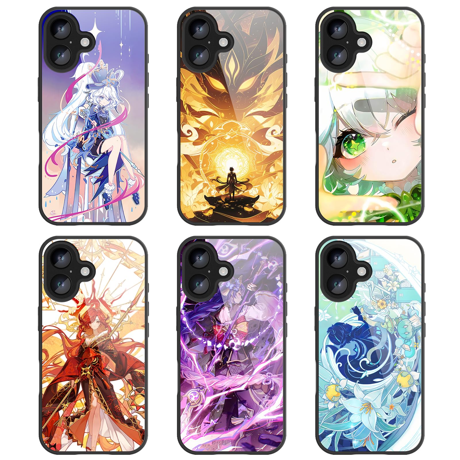 Amazon.co.jp: 原神 スマホケース iphone17携帯カバー 全機種対応